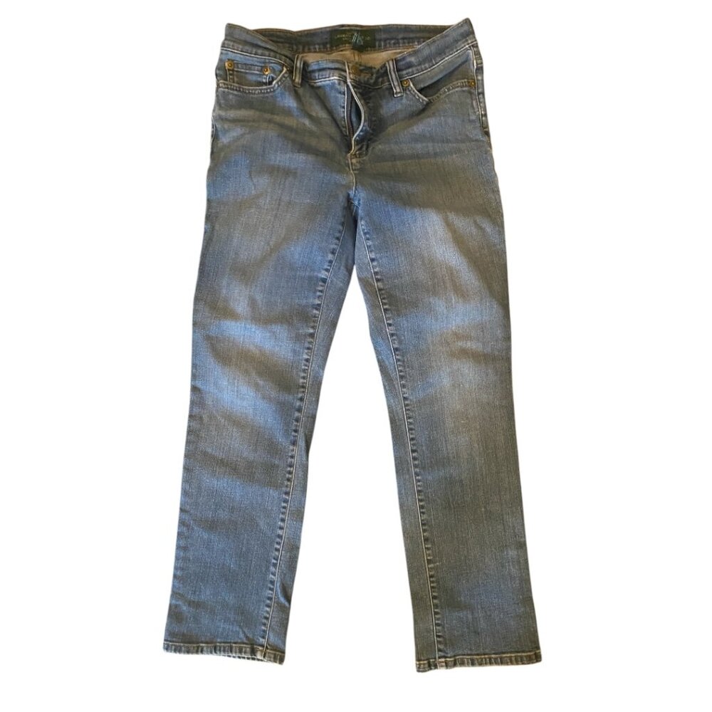 Ralph Lauren Blue Straight Leg Denim Jeans